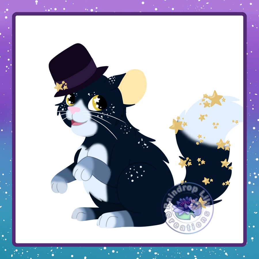 Giveaway Design, Magic Chinchilla